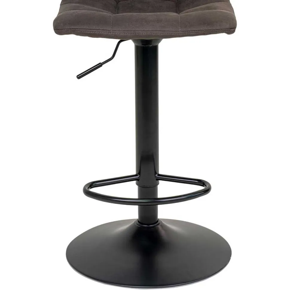 Bar Thekenstühle in Dunkelgrau - Rico (2er Set)