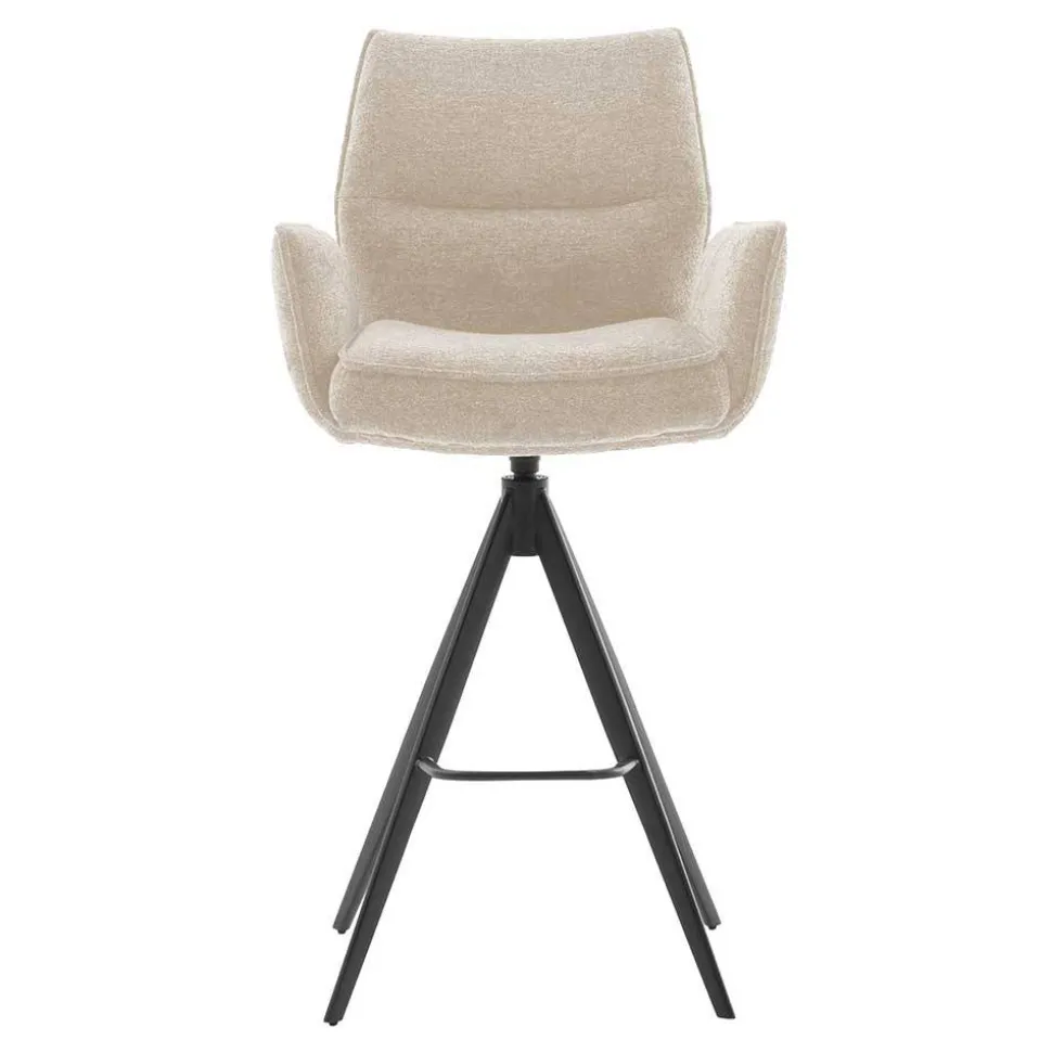 Bar-Armlehnenstühle mit Taschenfederkern - Asiaty (2er Set)