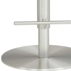 Barhocker mit Lehne & Armlehnen in Anthrazit - Kanella