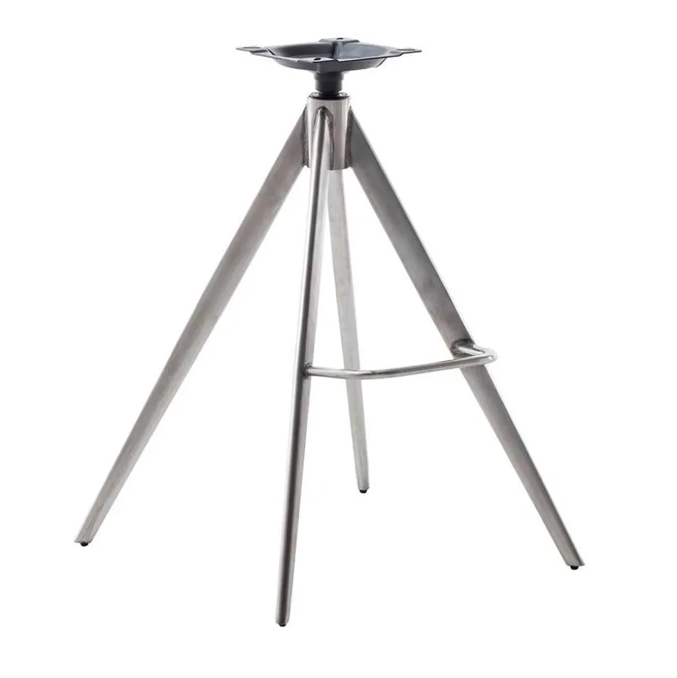 Bar-Lederstühle mit Armlehnen - Damien (2er Set)