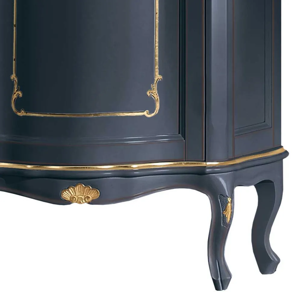 Barock Design TV Wand 325 cm breit - Otaligo (dreiteilig)