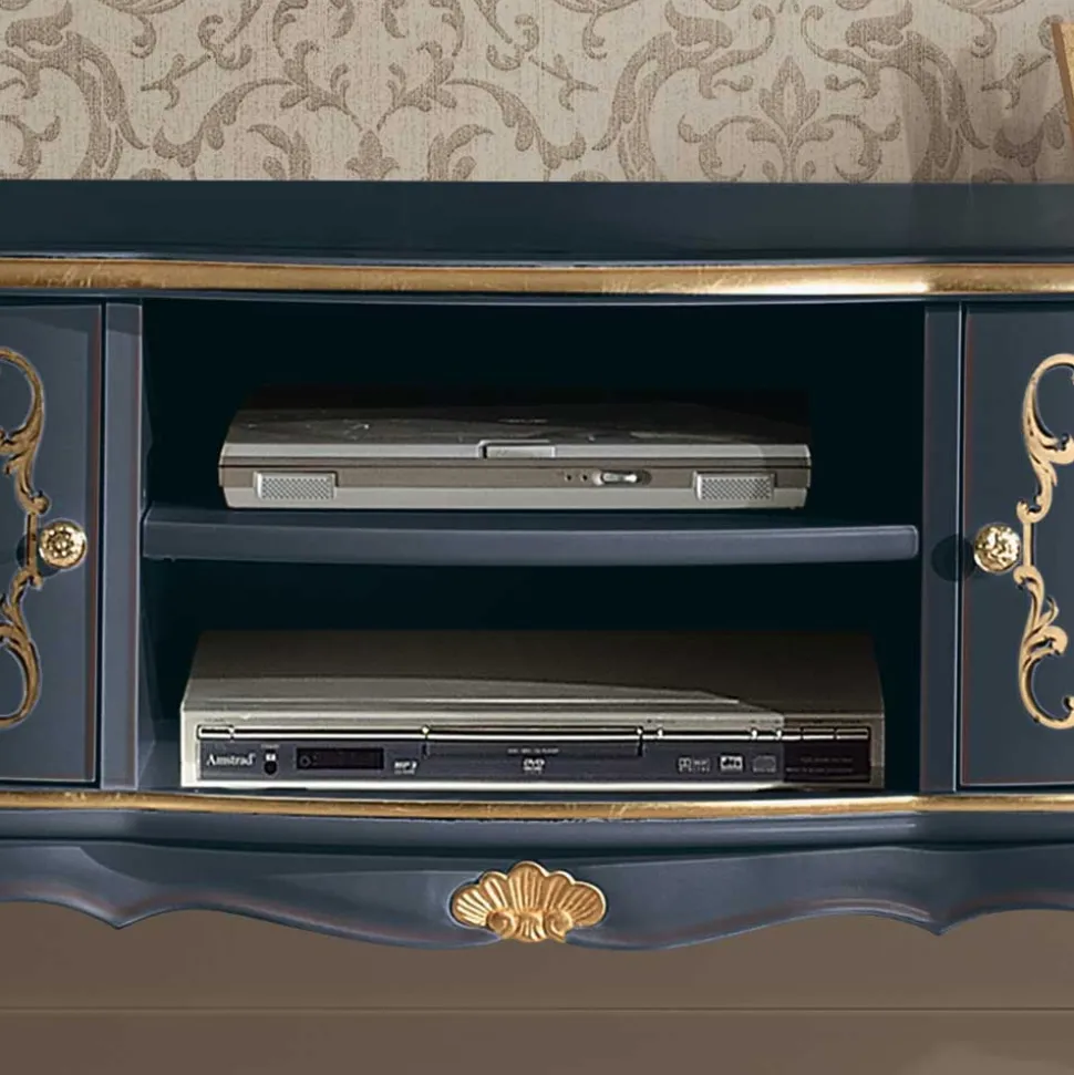 Barock Design TV Wand 325 cm breit - Otaligo (dreiteilig)