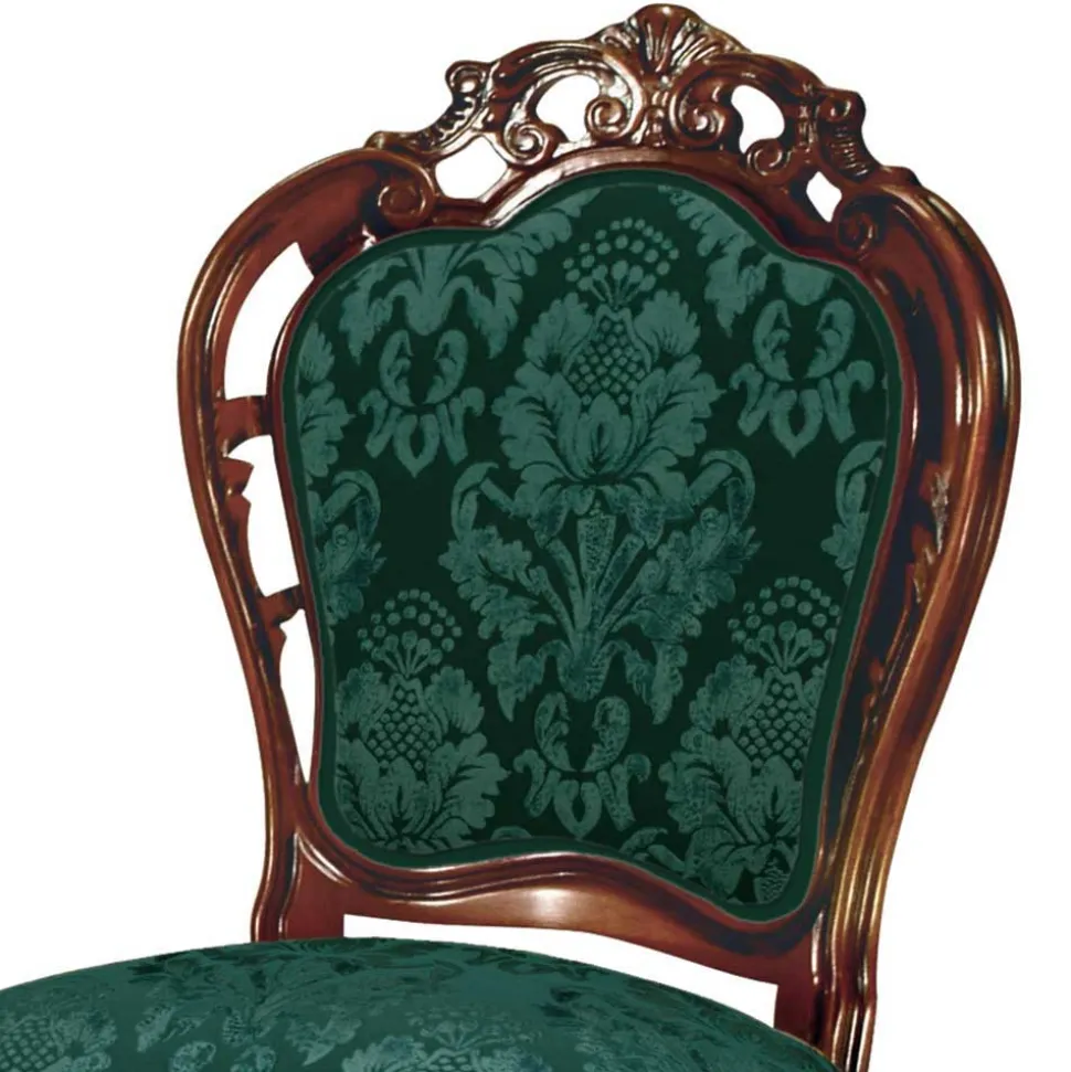 Barock Essgruppe mit fünf Stühlen - Ursanna (sechsteilig)