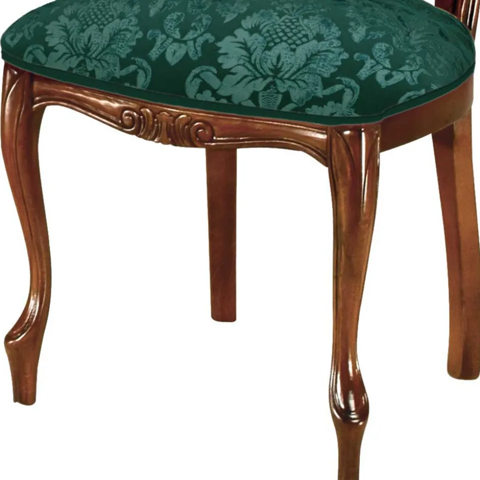 Barock Essgruppe mit fünf Stühlen - Ursanna (sechsteilig)