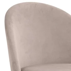 Barstuhl in Beige und Gold - Furcios (2er Set)