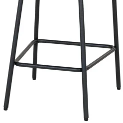 Barstuhl in Cremeweiß Boucle - Elliot