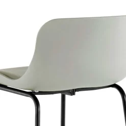 Barstuhl in Grau und Schwarz - Cavanna (2er Set)