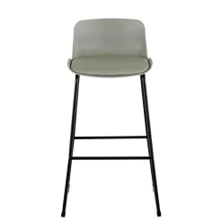 Barstuhl in Grau und Schwarz - Cavanna (2er Set)