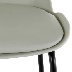 Barstuhl in Grau und Schwarz - Cavanna (2er Set)