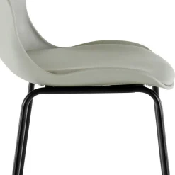 Barstuhl in Grau und Schwarz - Cavanna (2er Set)