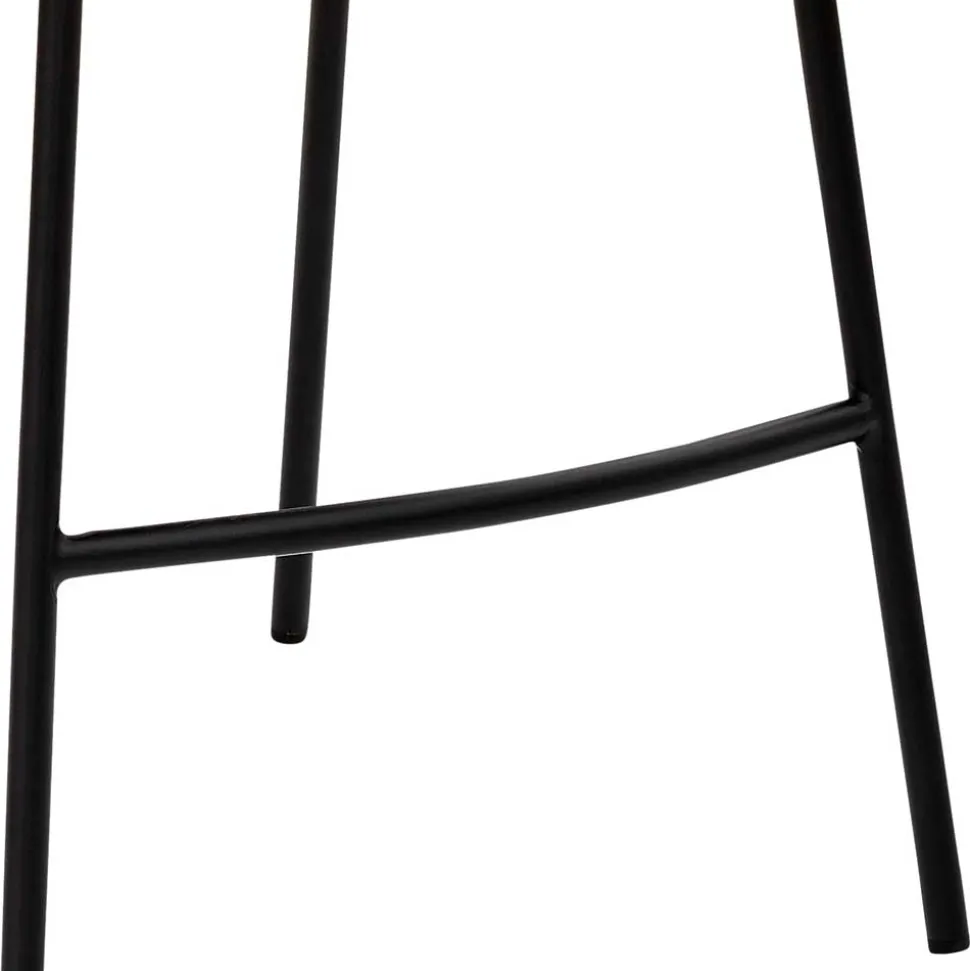 Barstuhl in Lichtgrau Kunstleder - Mayotta