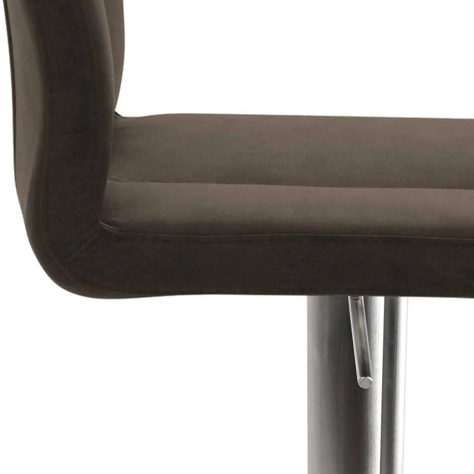 Barstuhl in Schlamm Kunstleder - Agosta