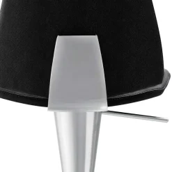 Barstuhl in Schwarz - echtes Leder - Jodolio