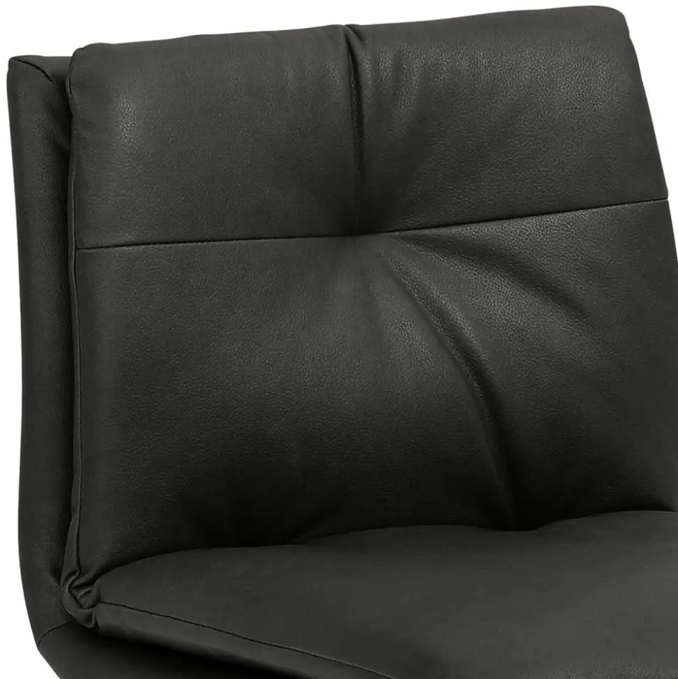 Barstuhl mit Kufengestell Edelstahl modern - Avila