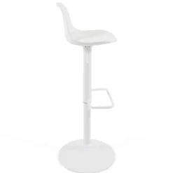 Barstuhl mit Sitzschale & Tellerfuß - Fenturam (2er Set)