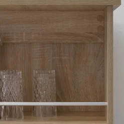 Bartisch mit Regal in Sonoma-Eiche - Calls