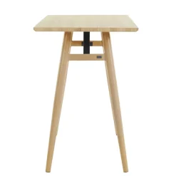 Bartisch Stehtisch in Eiche Holzoptik - Andoro