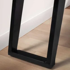 Baumkanten Flurbank aus Akazie Massivholz - Reggio