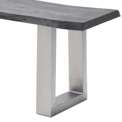 Baumkanten Küchenbank in Akazie Grau - Clause