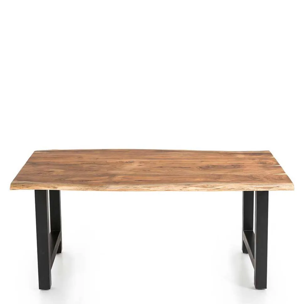 Baumkanten Tischgruppe Set - Bryan (fünfteilig)