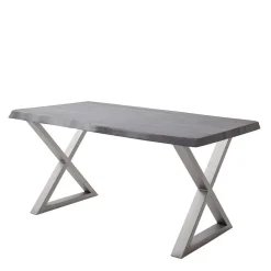 Baumkantentisch mit X-Gestell - Jucaras