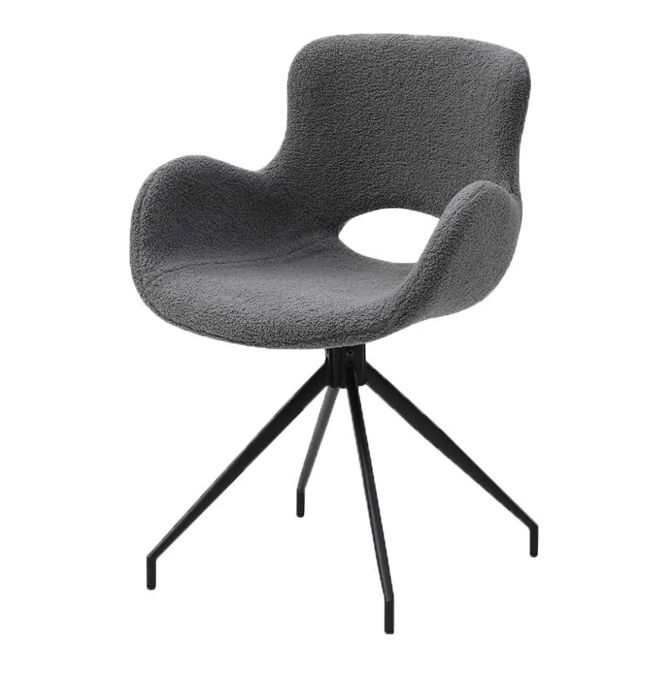 Baumkantentisch und Tischsessel Set - Eulena (fünfteilig)