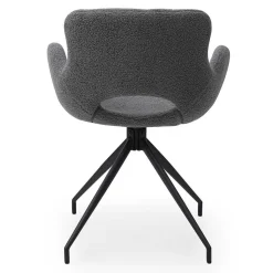 Baumkantentisch und Tischsessel Set - Eulena (fünfteilig)