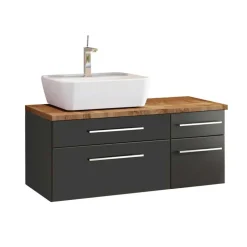 Beckenschrank & Spiegelschrank - Estregos II (dreiteilig)