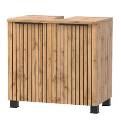 Beckenschrank & Spiegelschrank & Unterschrank - Crystoga (dreiteilig)