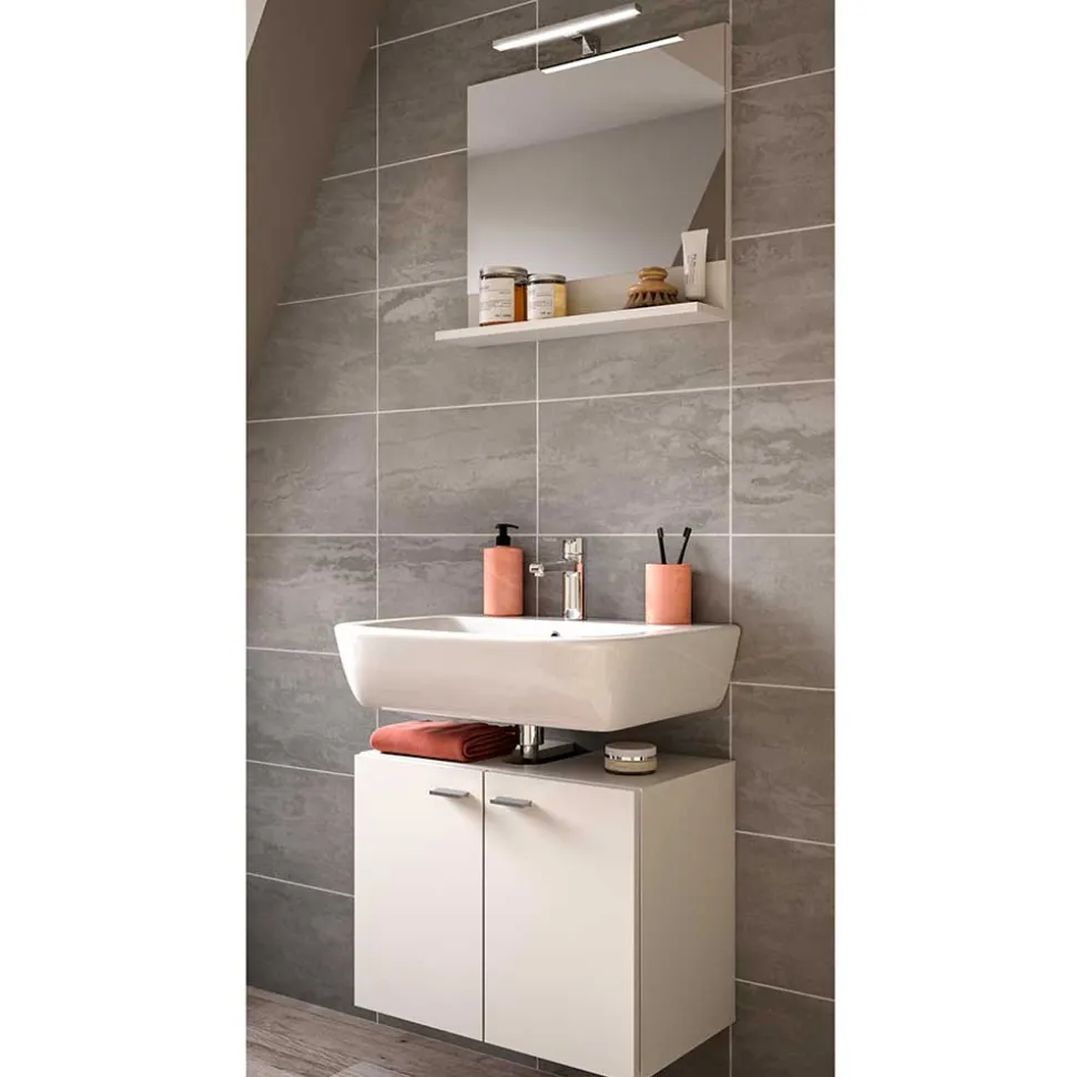 Beckenunterschrank und Spiegel Set - Harmone (zweiteilig)