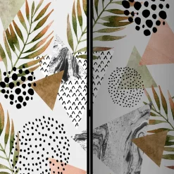 Bedruckter Paravent mit modernem Muster Motiv - Vipe