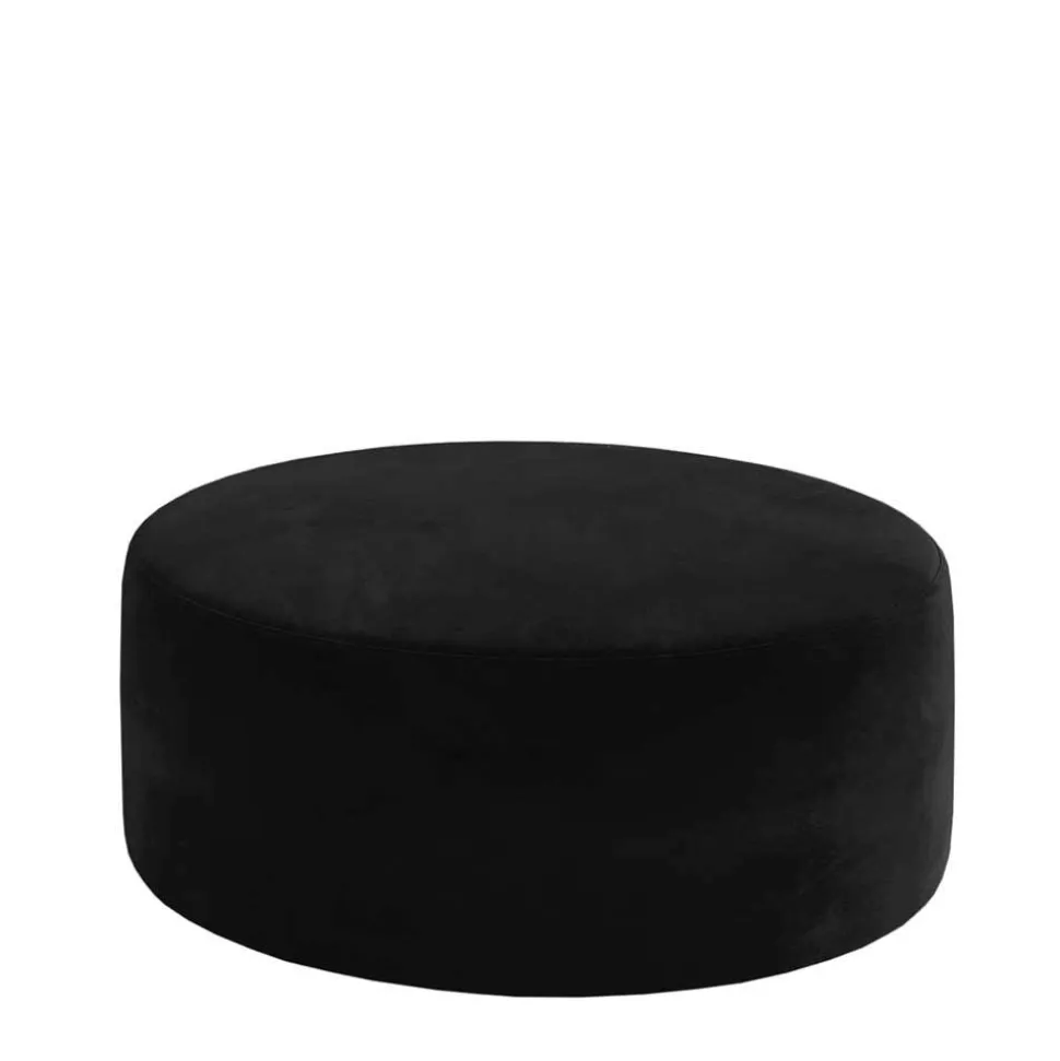 Beistellhocker aus mattem Samt - Sentiagamo