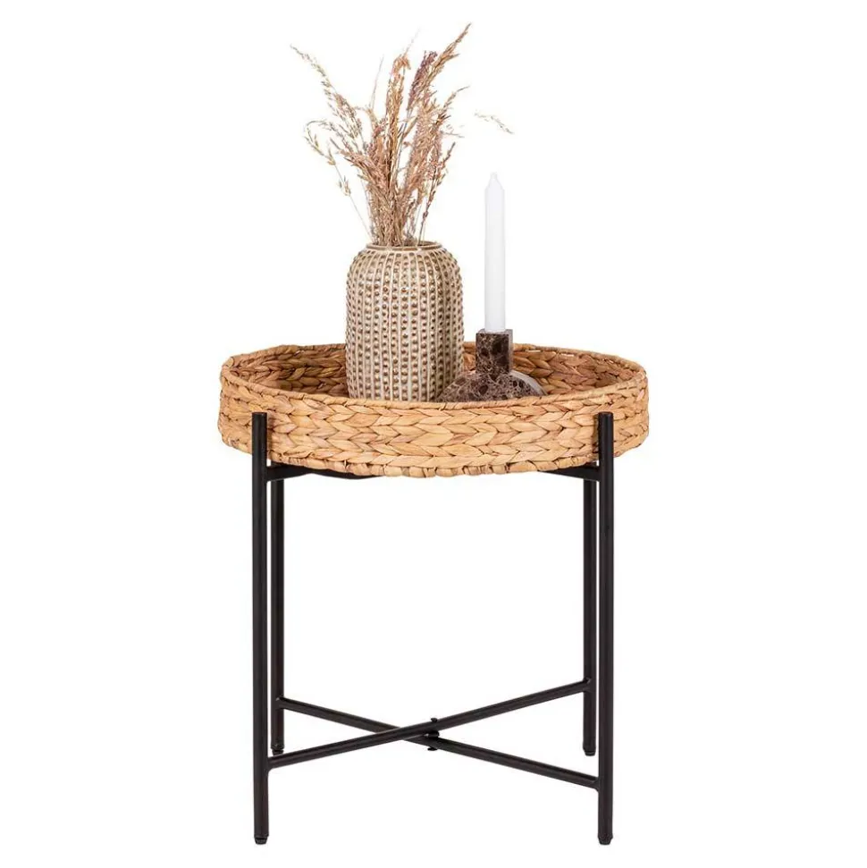 Beistelltisch aus Geflecht Wasserhyazinthe - Ofmany