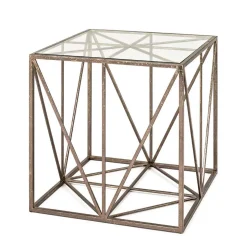 Beistelltisch Craig im Würfel Design