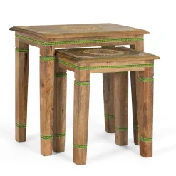 Beistelltisch Duo im Boho Style - Losvonos (zweiteilig)