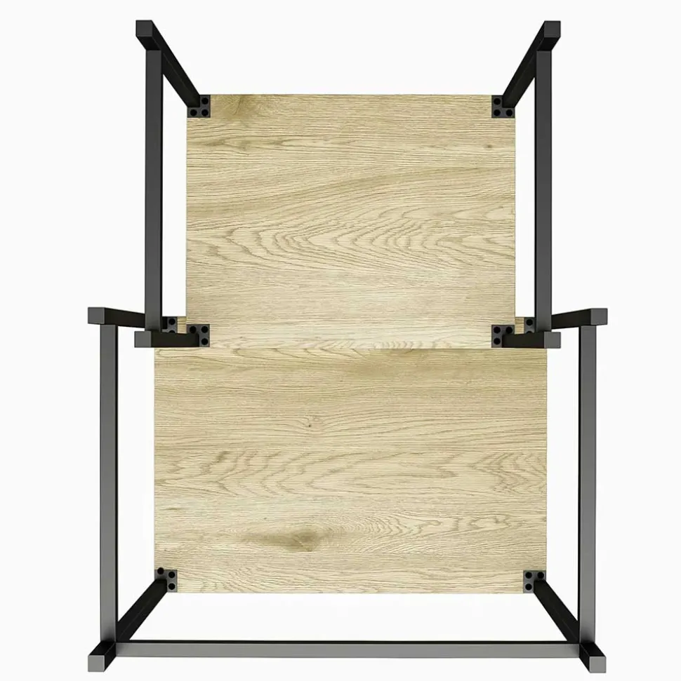 Beistelltisch Duo in Eiche Optik - Almaron (zweiteilig)