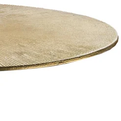 Beistelltisch in Altgold & Schwarz - Gomeria