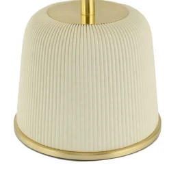 Beistelltisch in Gold und Cremeweiß - Dancer