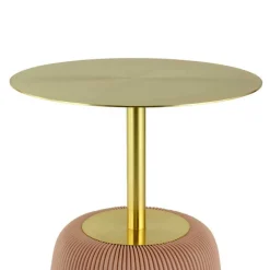 Beistelltisch in Rosa und Gold - Vilantinos