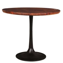 Beistelltisch in Rund mit Trompetenfuß - Offia