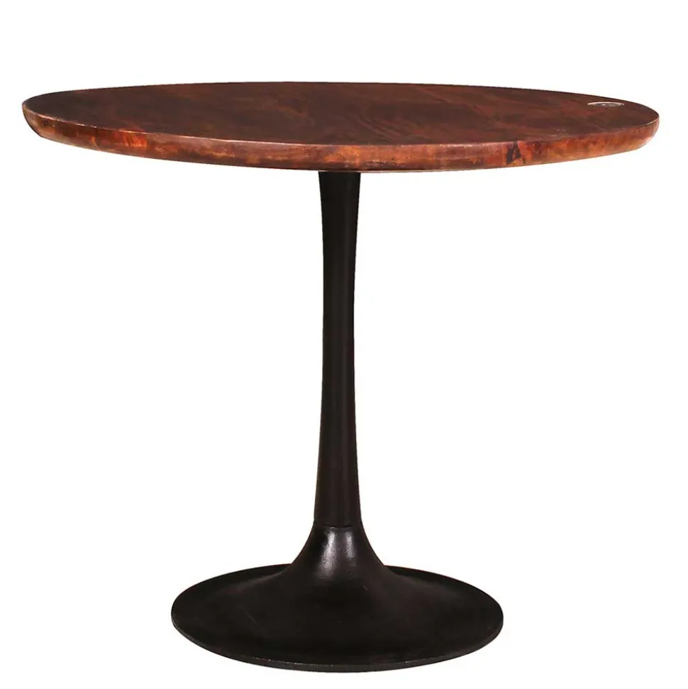 Beistelltisch in Rund mit Trompetenfuß - Offia