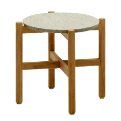 Beistelltisch mit Terrazzo Platte - Finola