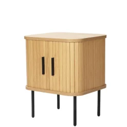 Beistelltisch Nachtkommode mit Schiebetüren - Barnetta