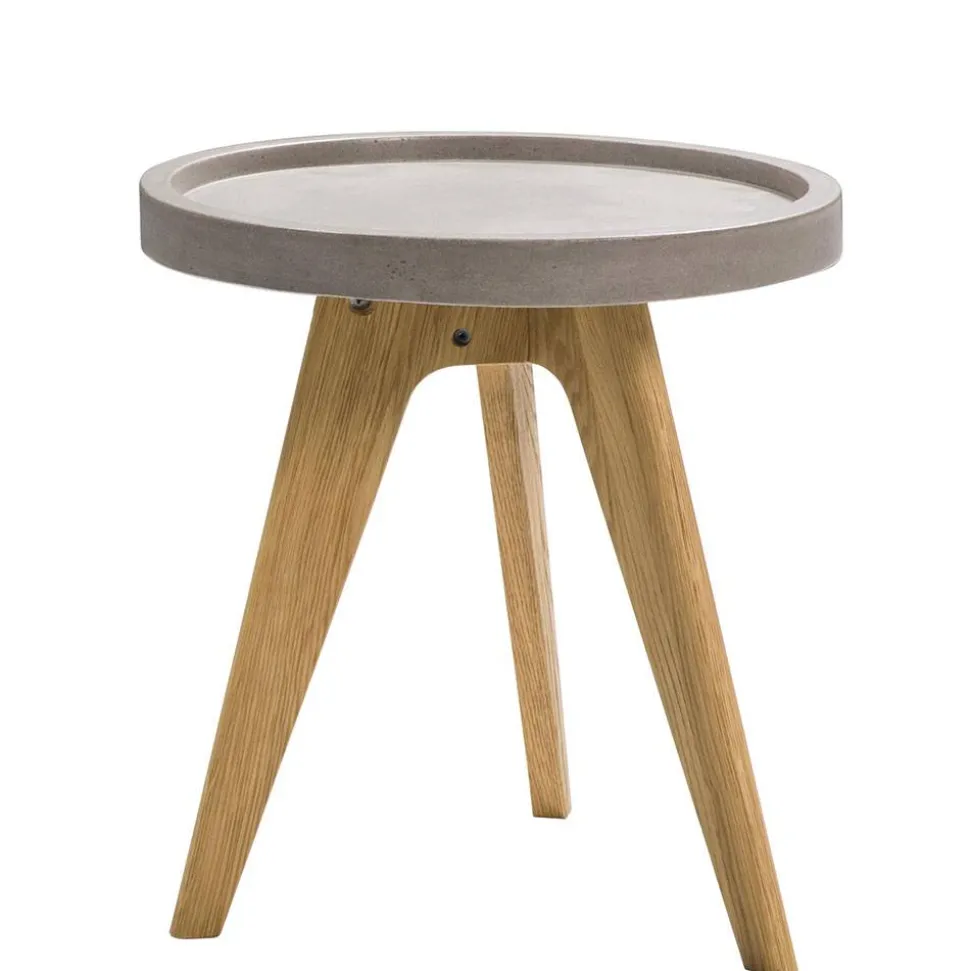 Beistelltisch Nachttisch mit Beton Platte - Baselta