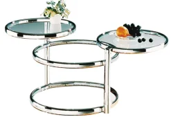 Beistelltisch Rounder in Silber