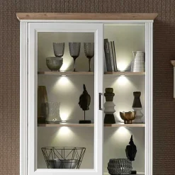 Beleuchtetes Landhaus Wohnmöbel Set - Sinolita (zweiteilig)