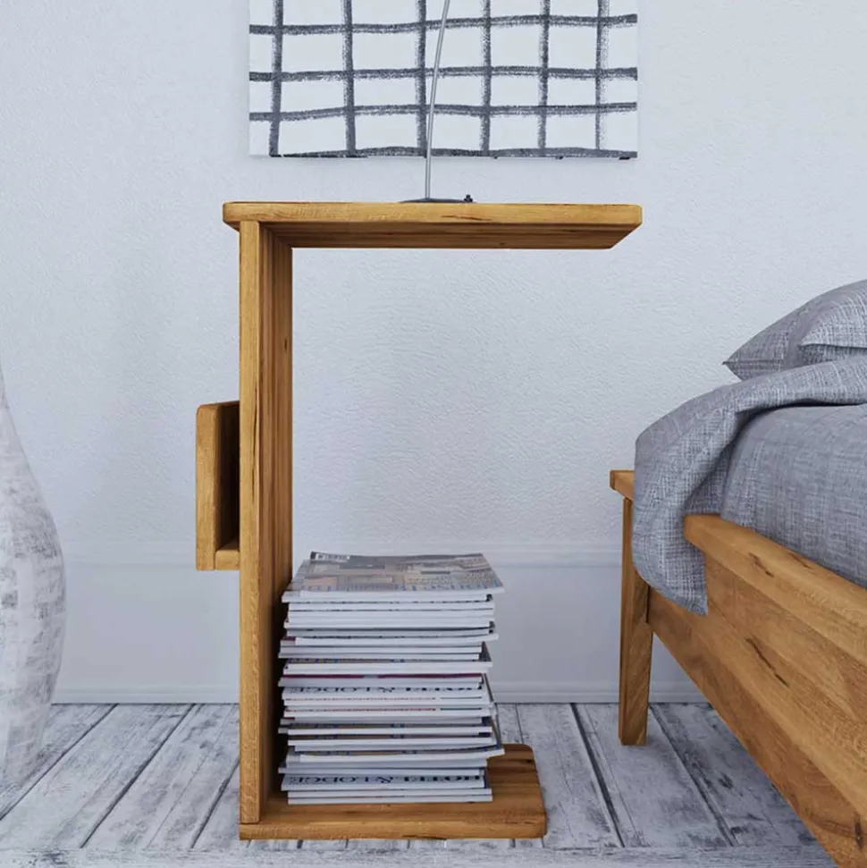 Bett ohne Kopfteil & Nachttische - Hardus (dreiteilig)