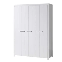 Bett und Nachtkommode und Schrank Set - Ellen