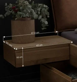 Bettanlage mit sechs Schubladen - Zennian (dreiteilig)