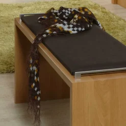 Bettbank Bordeaux in Erle Holzoptik